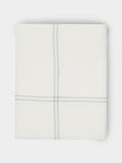 Volga Linen - Hem-Stitch Linen King Duvet Cover -  - ABASK - 
