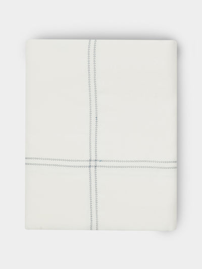 Volga Linen - Hem-Stitch Linen King Duvet Cover -  - ABASK - 