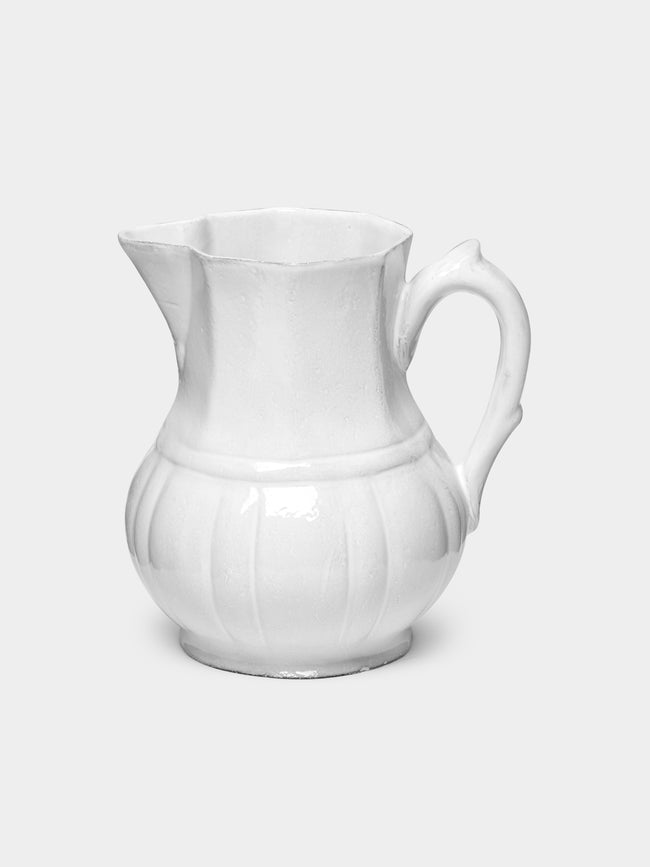 Astier de Villatte - Régence Hand-Glazed Ceramic Pitcher -  - ABASK - 