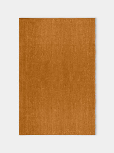 Valentina Hoyos - Hand-Dyed Cotton Throw (106in/2.7m) - Orange - ABASK