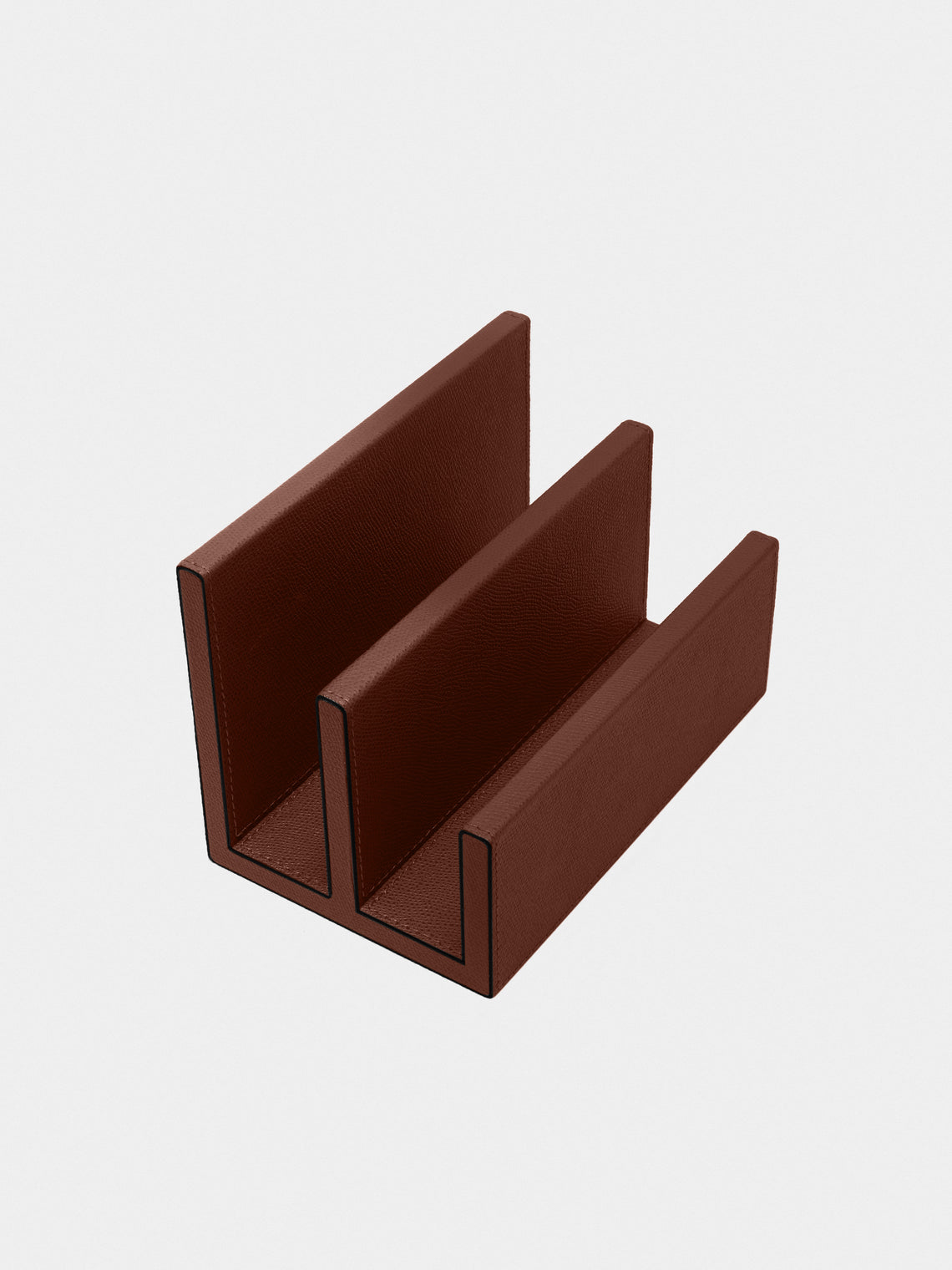 Giobagnara - Arthur Leather Letter Holder - Brown - ABASK