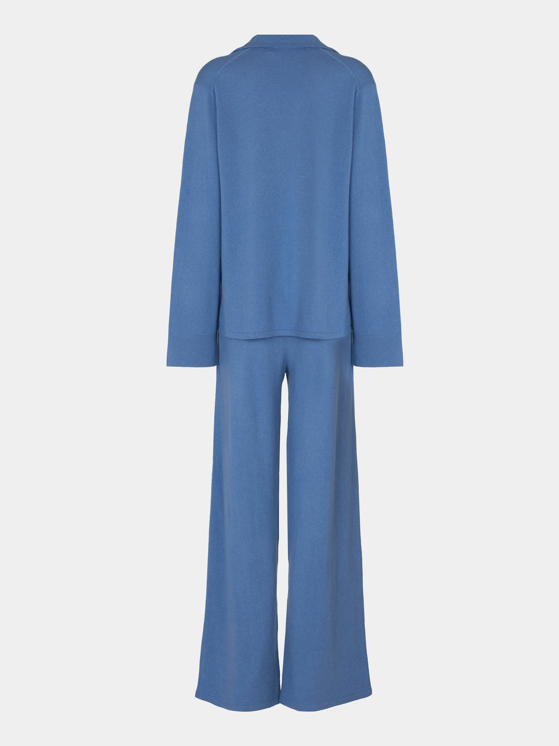Arch4 - Dorchester Baby Goat Cashmere Pajama Set - Blue - ABASK