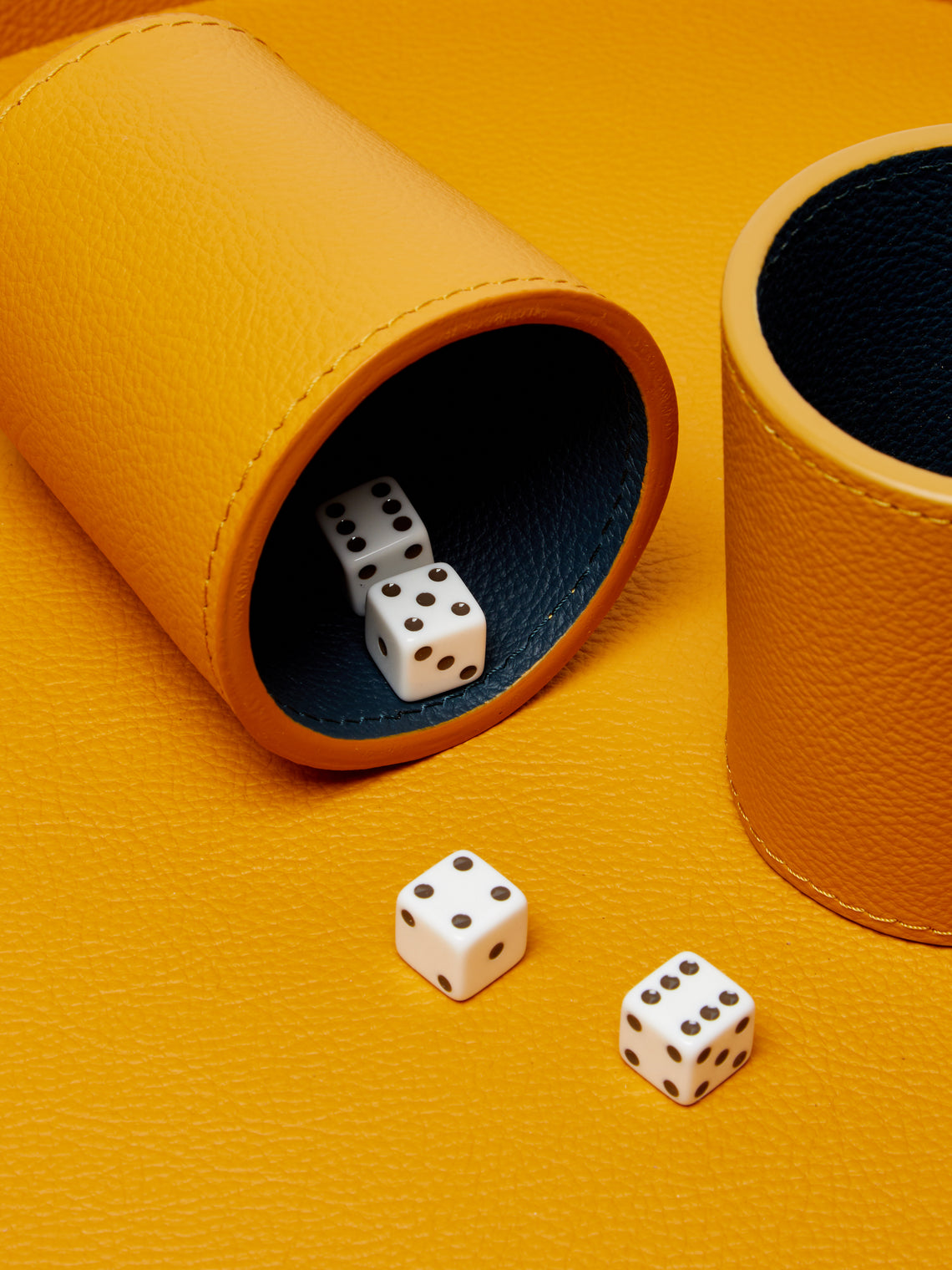 Giobagnara x Poltrona Frau - Leather Dice Set -  - ABASK