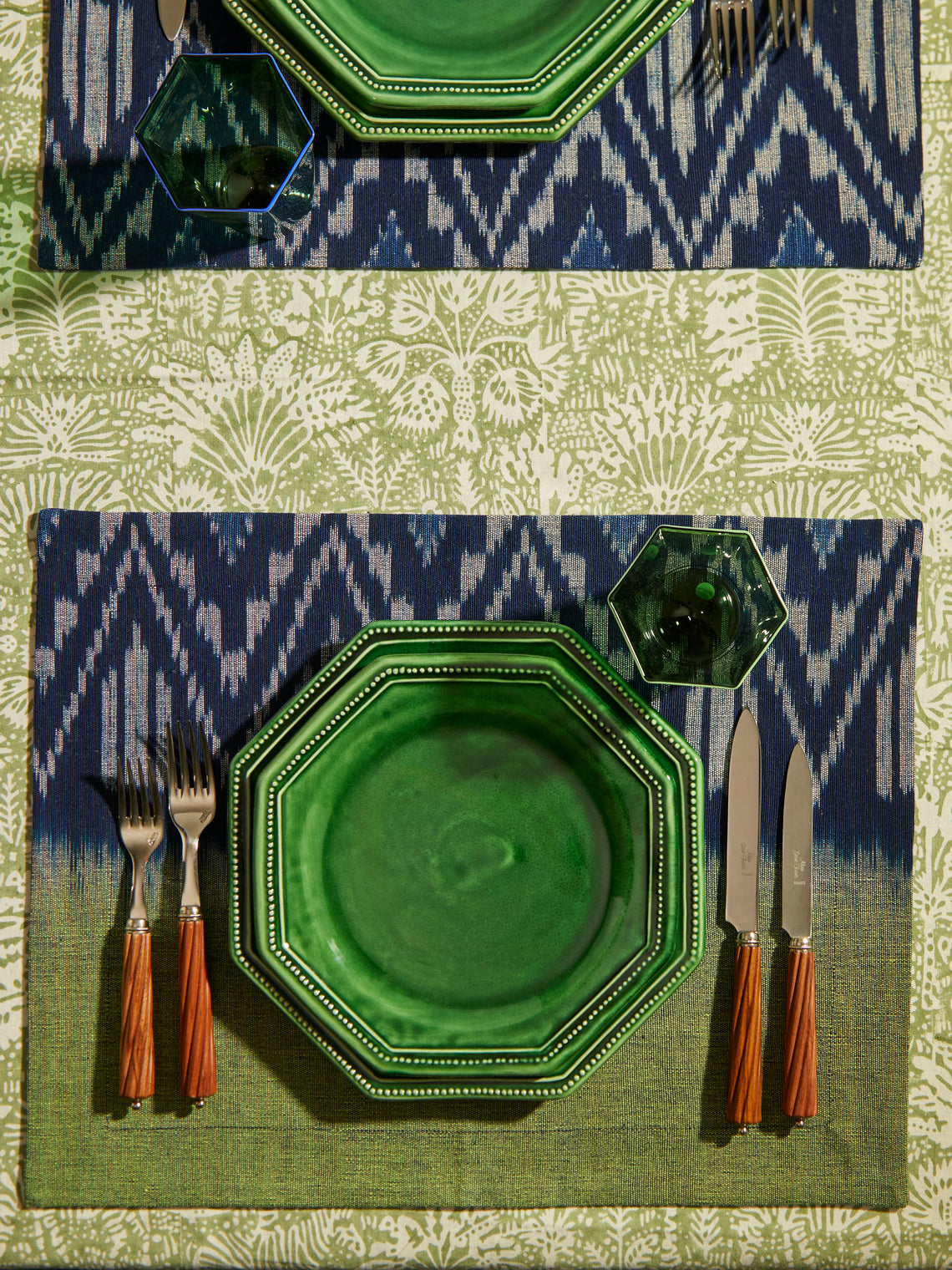 The Table Love - 1950s Vintage Thai Silk Placemats (Set of 8) -  - ABASK