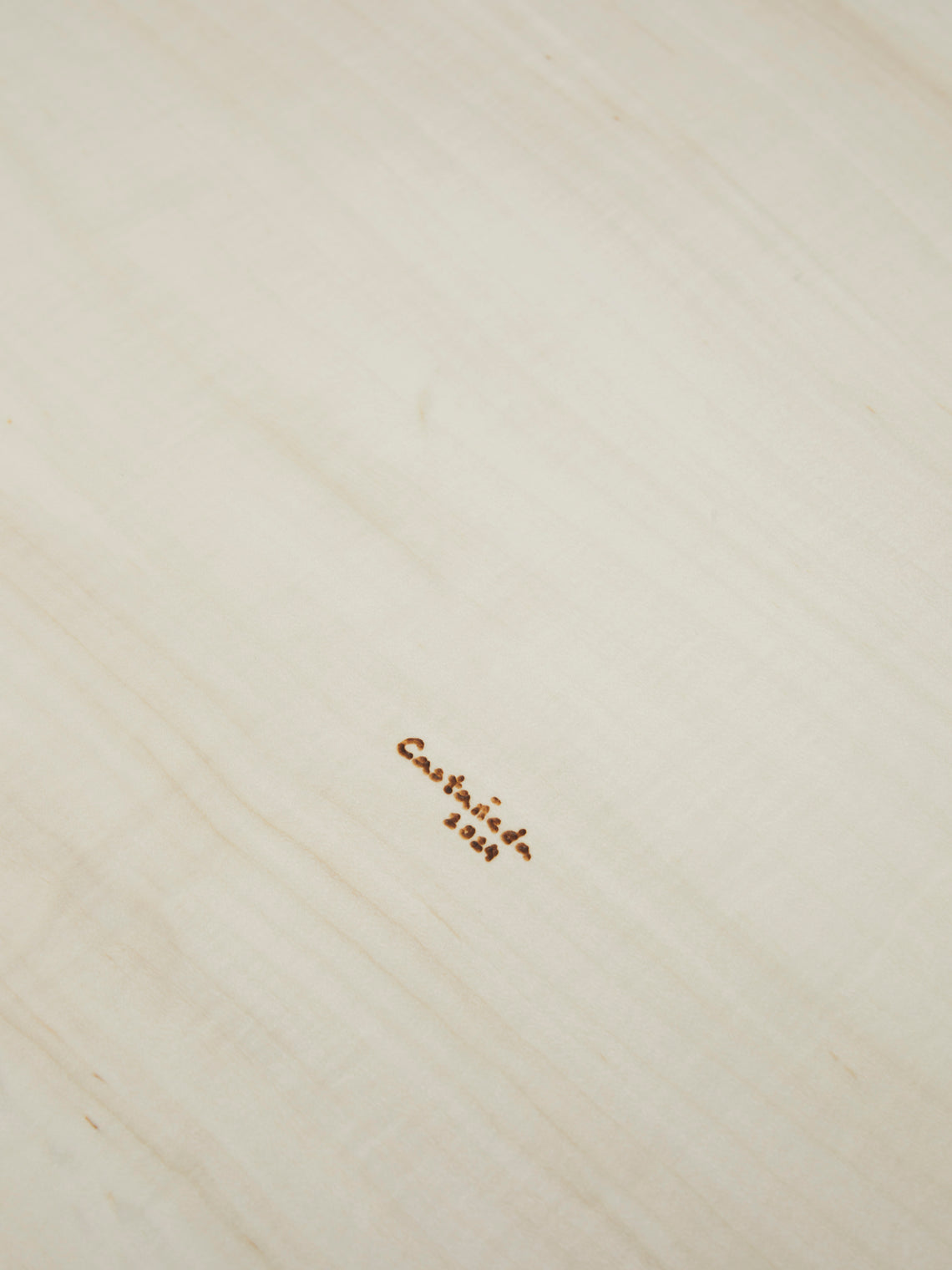 Abigail Castaneda - Wood Rolled-Edge Tray - Light Brown - ABASK