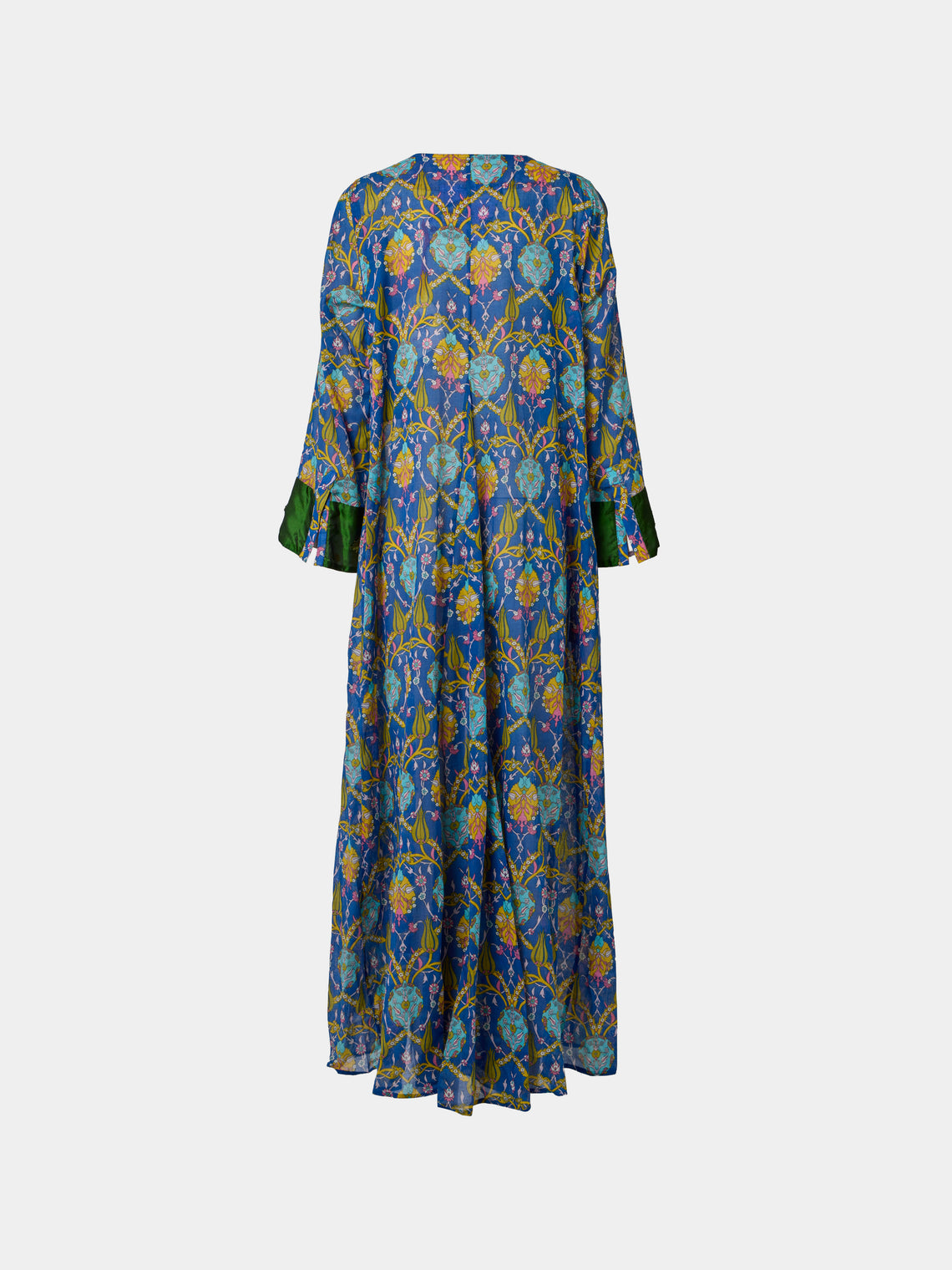 Nazzy Beglari - Women's Cotton Long Dress | One Size - Multiple - ABASK