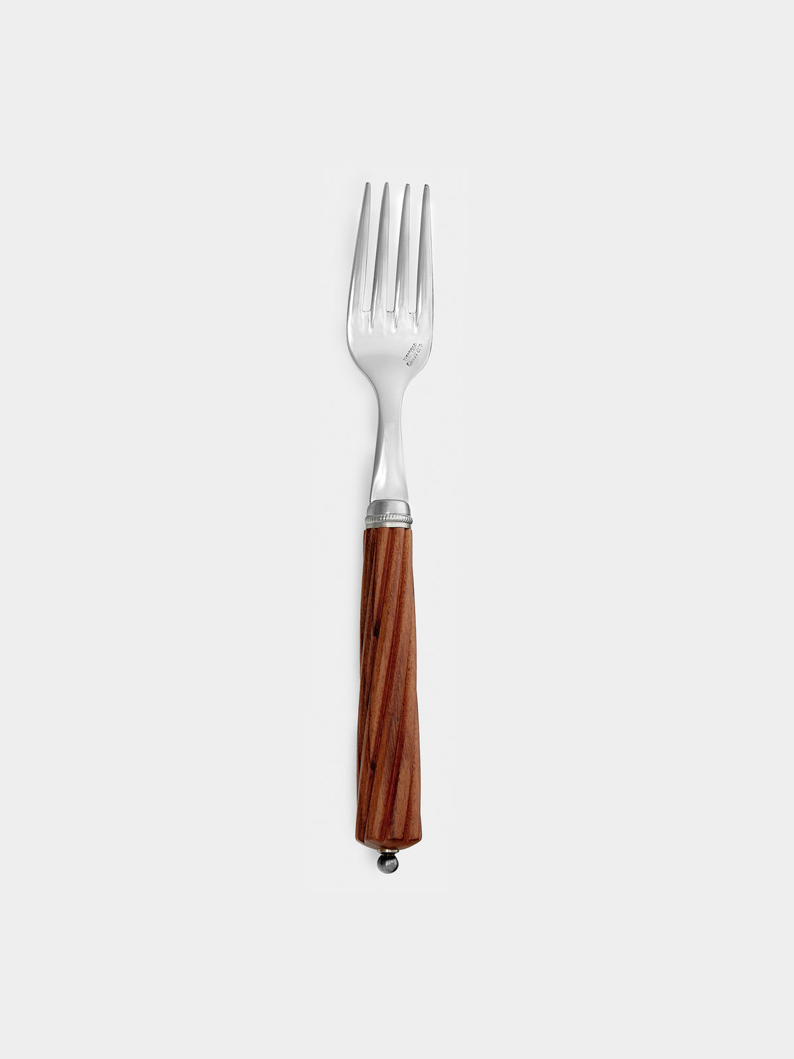 Alain Saint-Joanis - Oregon Rosewood Dessert Cutlery (Set of 3) - Brown - ABASK