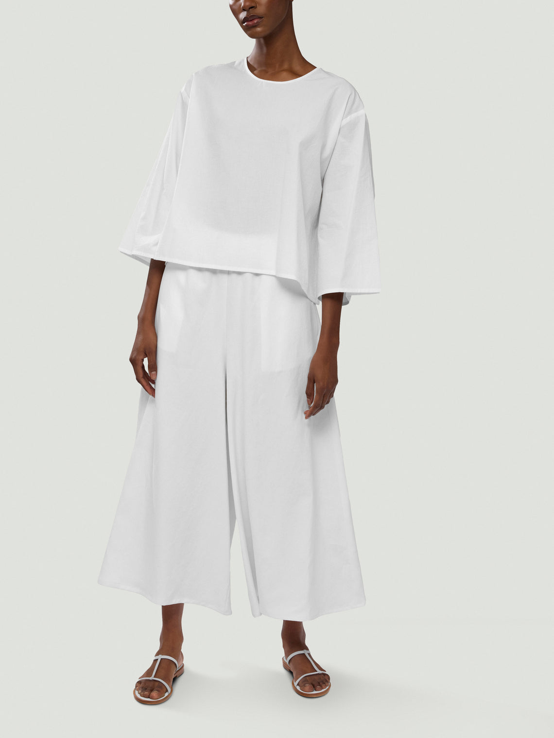 Dusan - Gaucho Linen Trousers | Size: S -  - ABASK