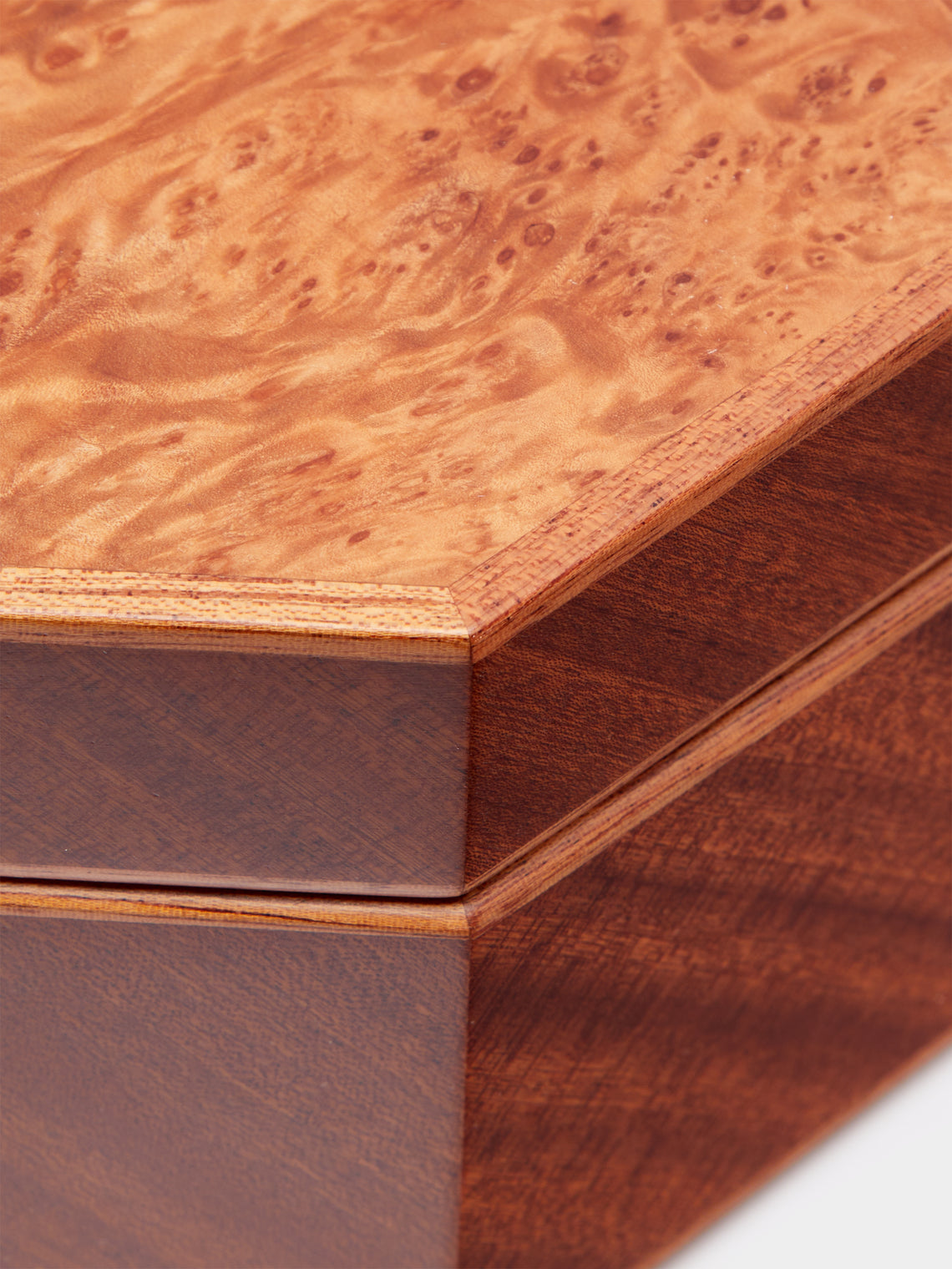 Agresti - Mahogany Gold-Plated Jewellery Box -  - ABASK