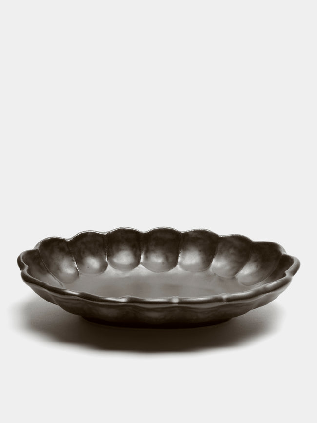 Kaneko Kohyo - Rinka Ceramic Shallow Serving Bowl -  - ABASK - 