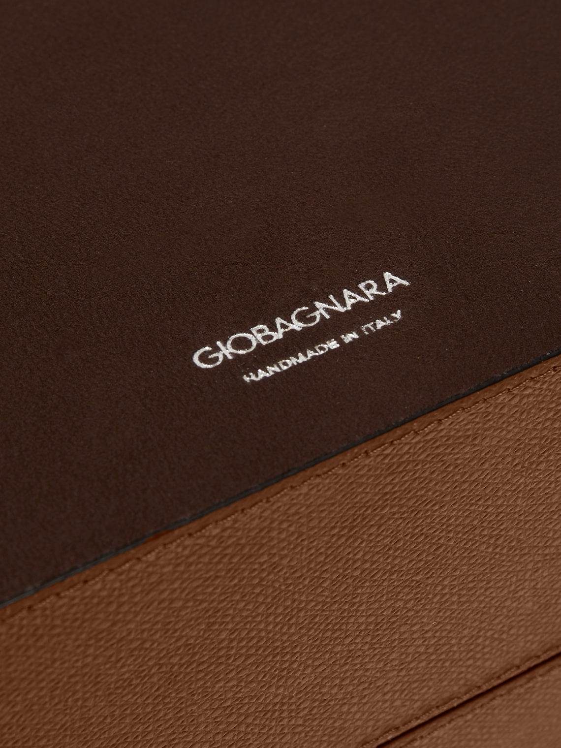 Giobagnara - Leather Large Tea Box - Brown - ABASK