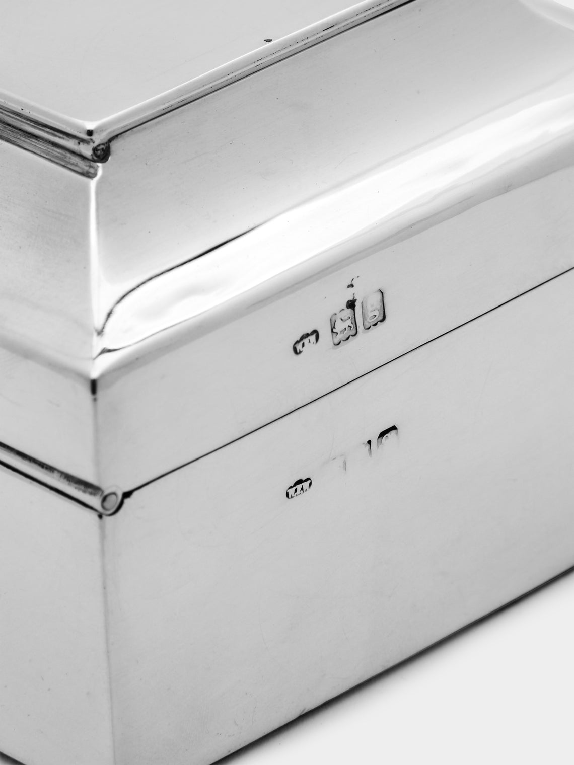 Antique and Vintage - 1960s Sterling Silver Double Cigar Box -  - ABASK