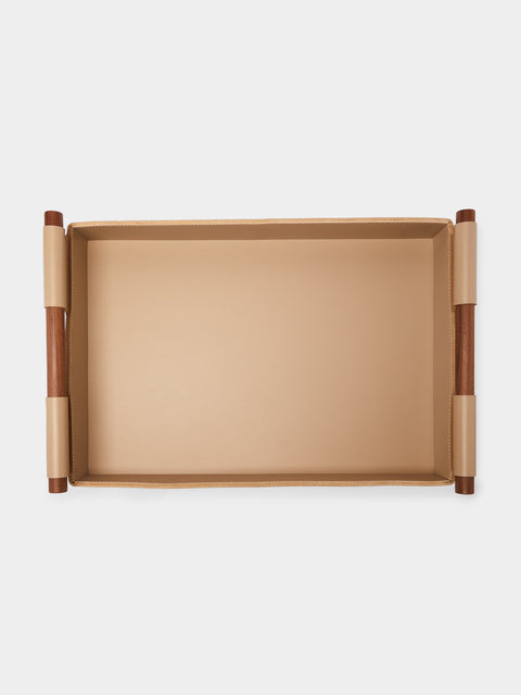 Rabitti 1969 - Sorrento Leather Large Tray -  - ABASK - 