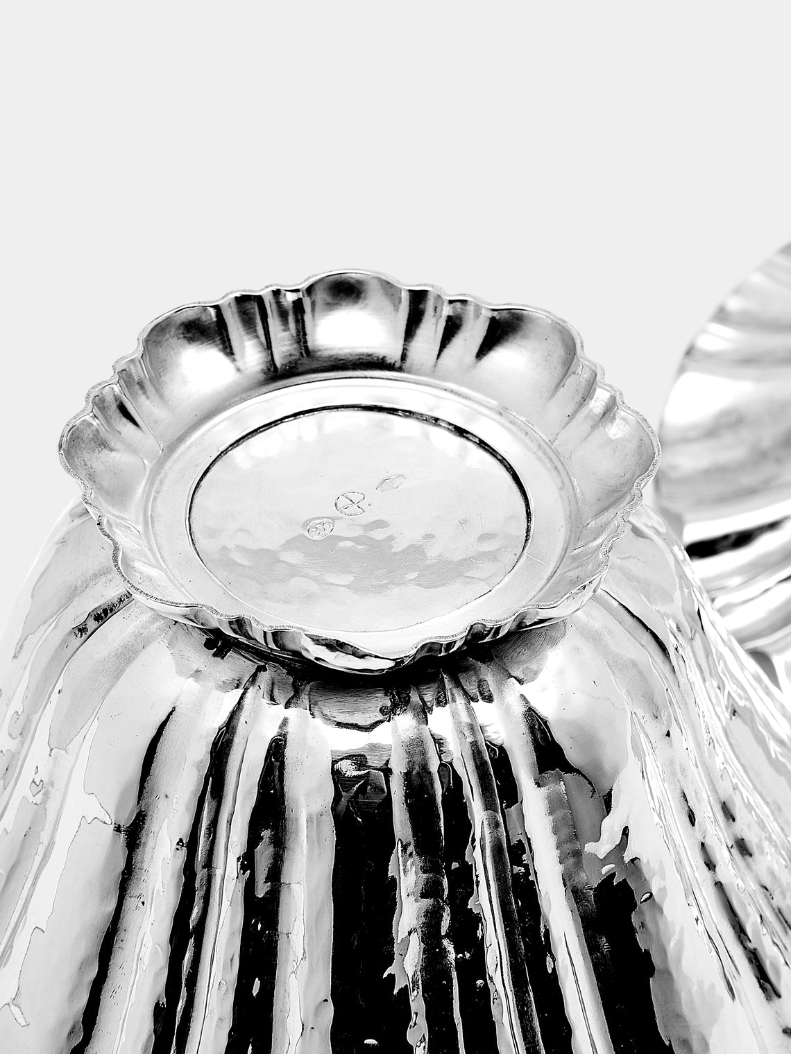 Antique and Vintage - 1930s Solid Silver Milanese Dessert Bowls and Saucers (Set of 12) - Silver - ABASK
