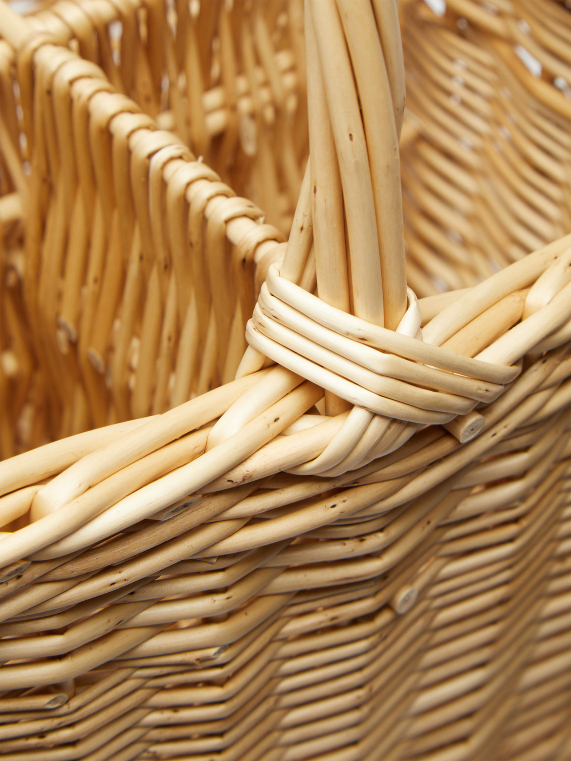 Sussex Willow Baskets - Handwoven Willow Bottle Carrier -  - ABASK