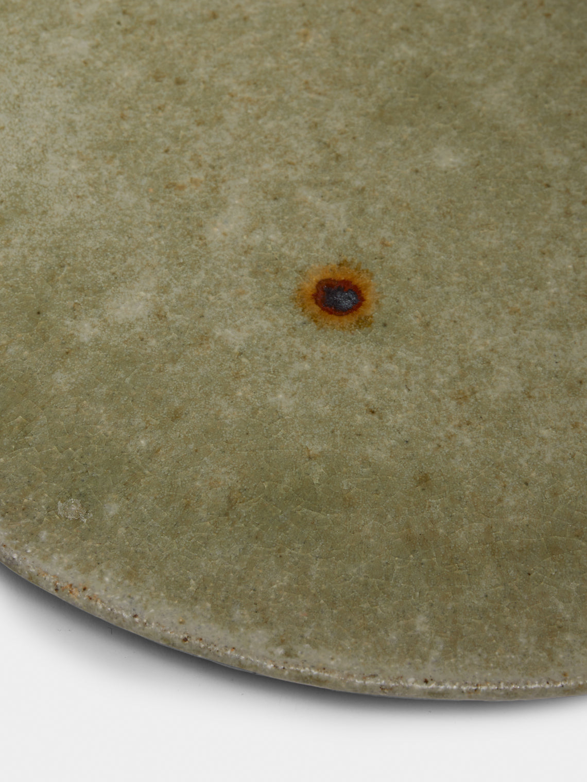 Ingot Objects - Ash-Glazed Ceramic Rimless Dinner Plates (Set of 4) -  - ABASK