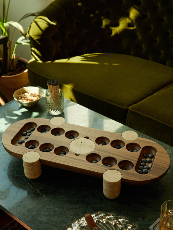 Giobagnara - Mocambo Wari Mancala Set -  - ABASK