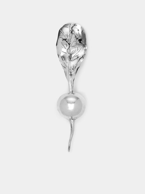 Antique and Vintage - 1970s Buccellati Solid Silver Radish - Silver - ABASK - 