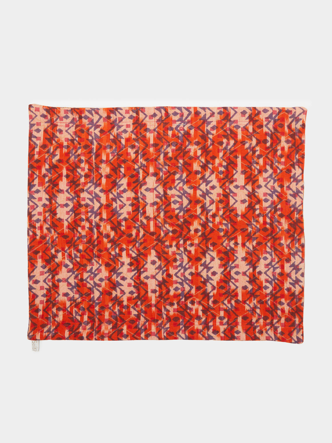 Gregory Parkinson - Block-Printed Cotton Reversible Placemats (Set of 4) -  - ABASK - 