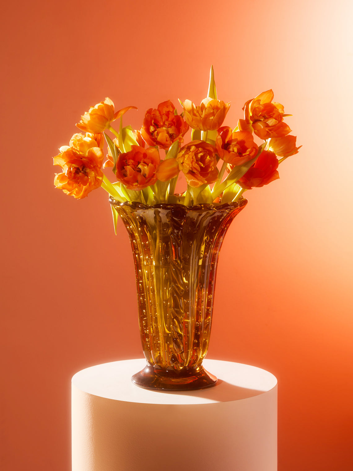Antique and Vintage - 1960s Seguso Murano Glass Vase -  - ABASK