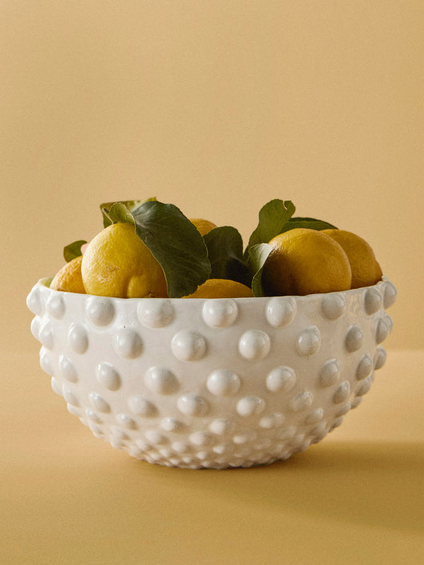 Astier de Villatte - Hand-Glazed Ceramic Large Salad Bowl - White - ABASK