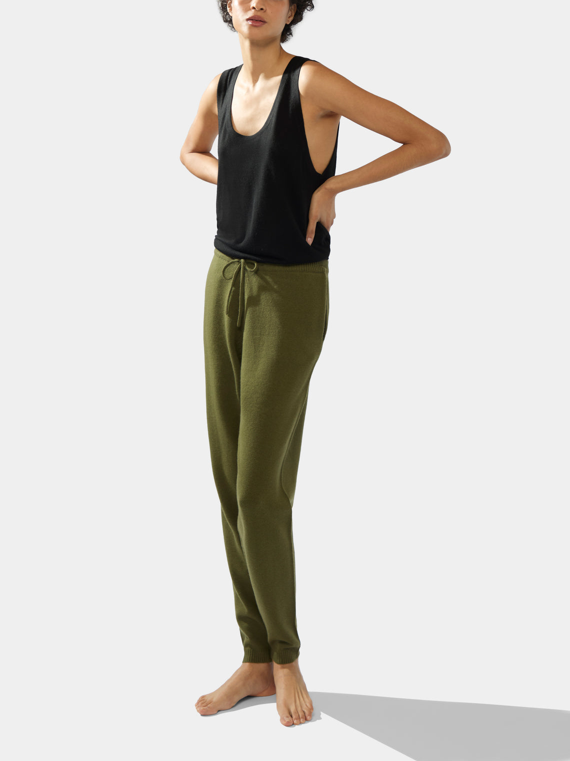 Women's Sarouel Cashmere Sweatpants