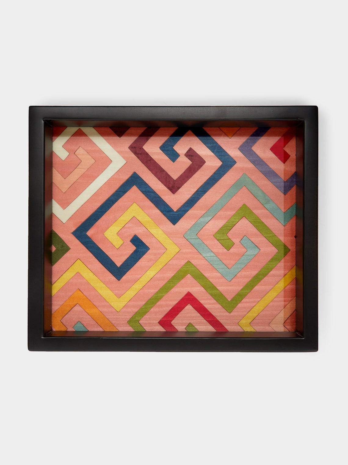 Biagio Barile - Labyrinth Wood Inlay Small Tray -  - ABASK - 