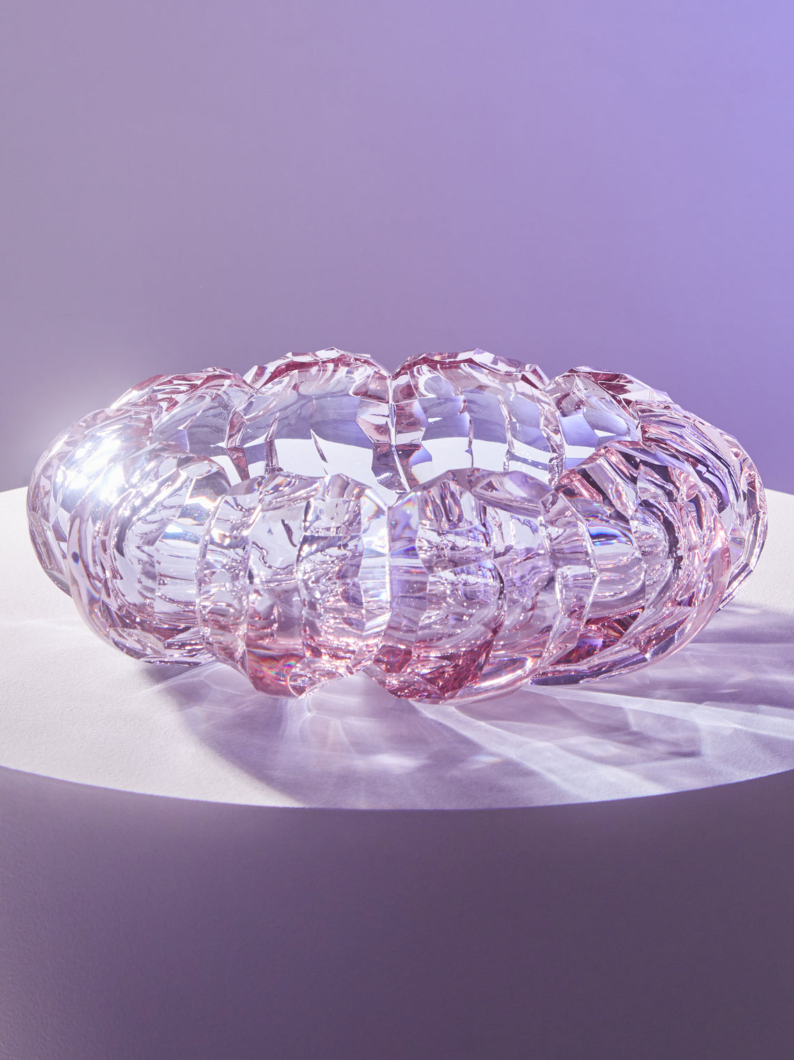 Antique and Vintage - 1930s Moser Crystal Bowl -  - ABASK