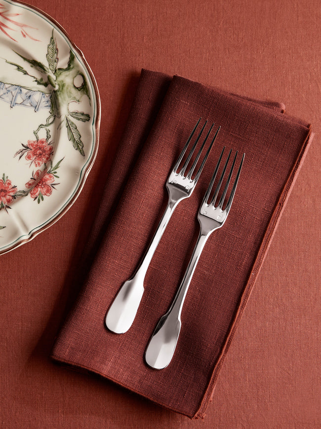 Borgo delle Tovaglie - Filo Linen Extra Large Napkins (Set of 4) - Red - ABASK