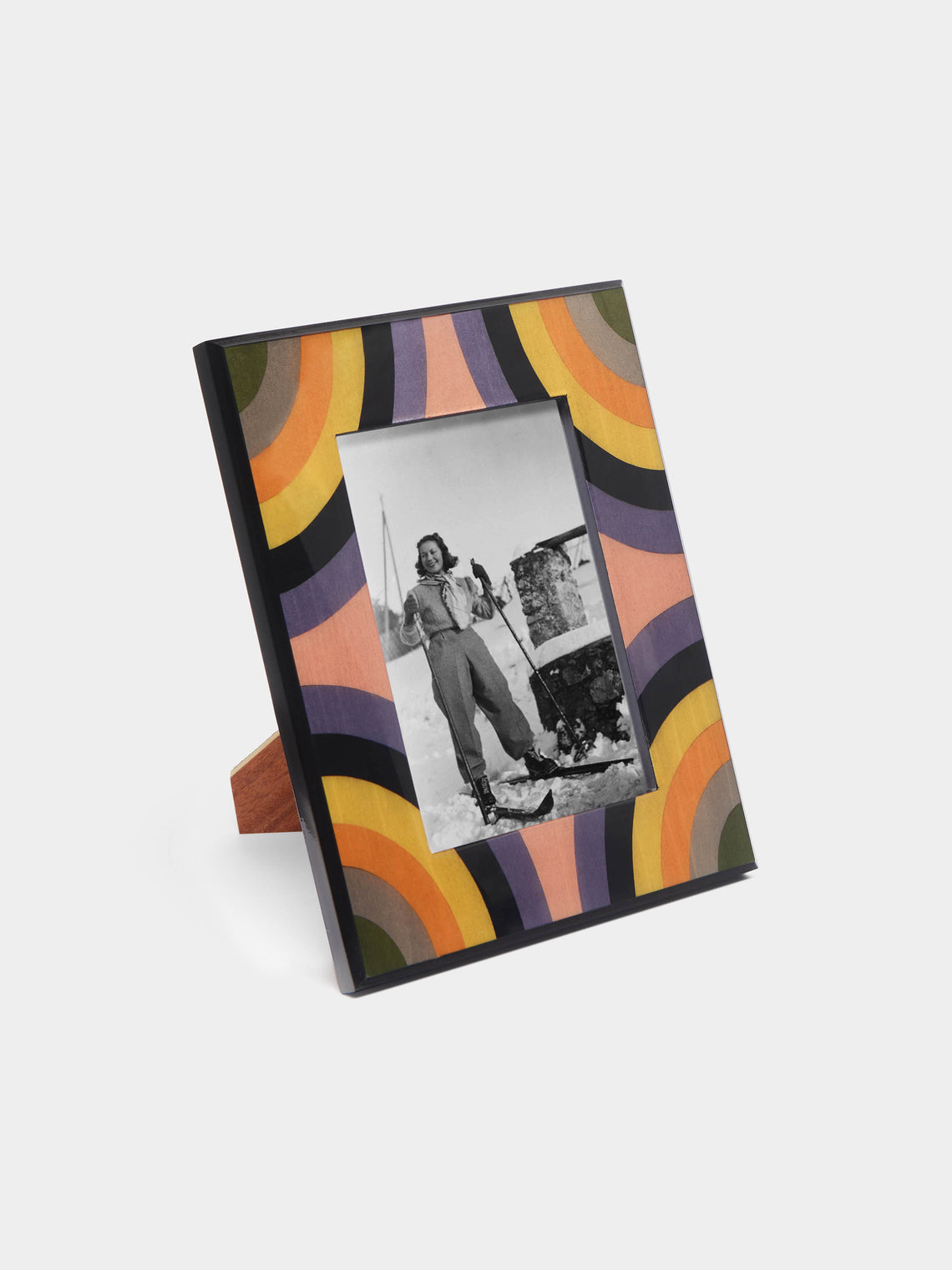 Biagio Barile - Girella Wood Inlay Photo Frame -  - ABASK - 