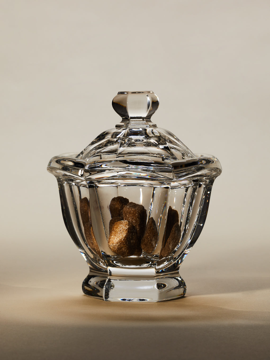 Antique and Vintage - 1950s Baccarat Crystal Sugar Bowl -  - ABASK