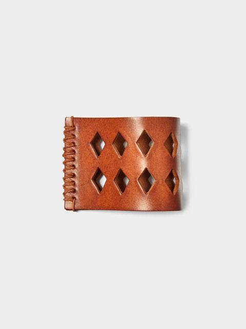 Peter Speliopoulos Projects - Hand-Stained Leather Napkin Rings (Set of 4) -  - ABASK - 