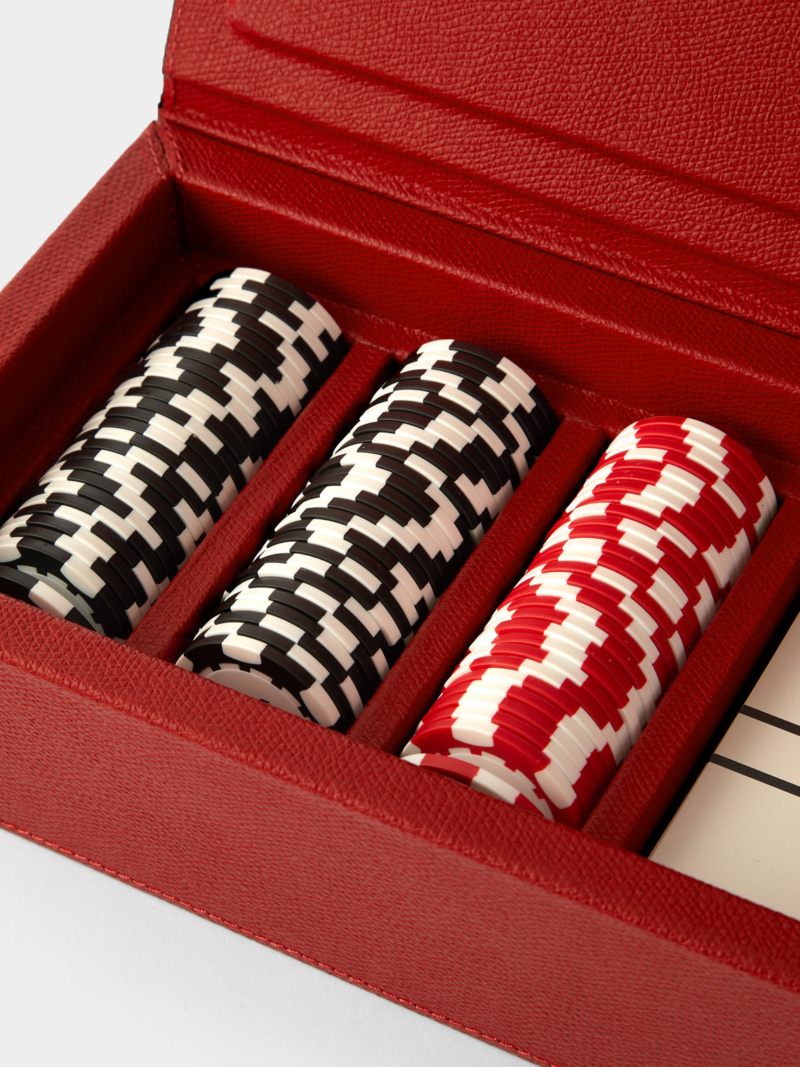 Giobagnara - Parma Leather Poker Set -  - ABASK