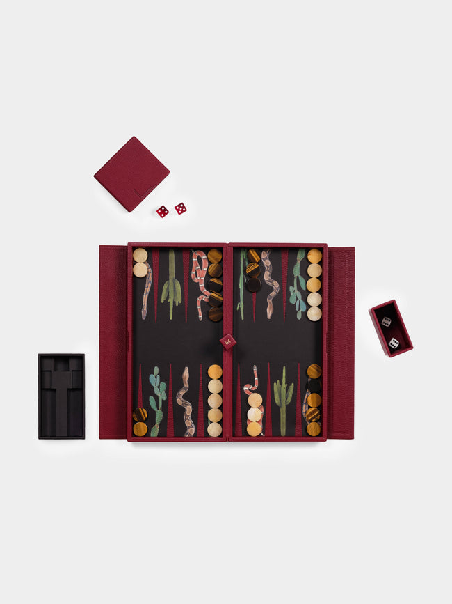 Alexandra Llewellyn - Snake Travel Backgammon Set -  - ABASK - 