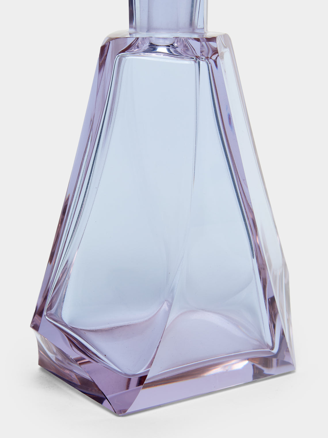 Antique and Vintage - 1930s Czech Crystal Decanter with Glasses (Set of 7) -  - ABASK