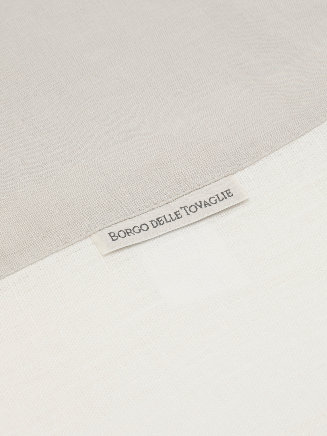 Borgo delle Tovaglie - Bauhaus Linen Rectangular Tablecloth - Natural - ABASK