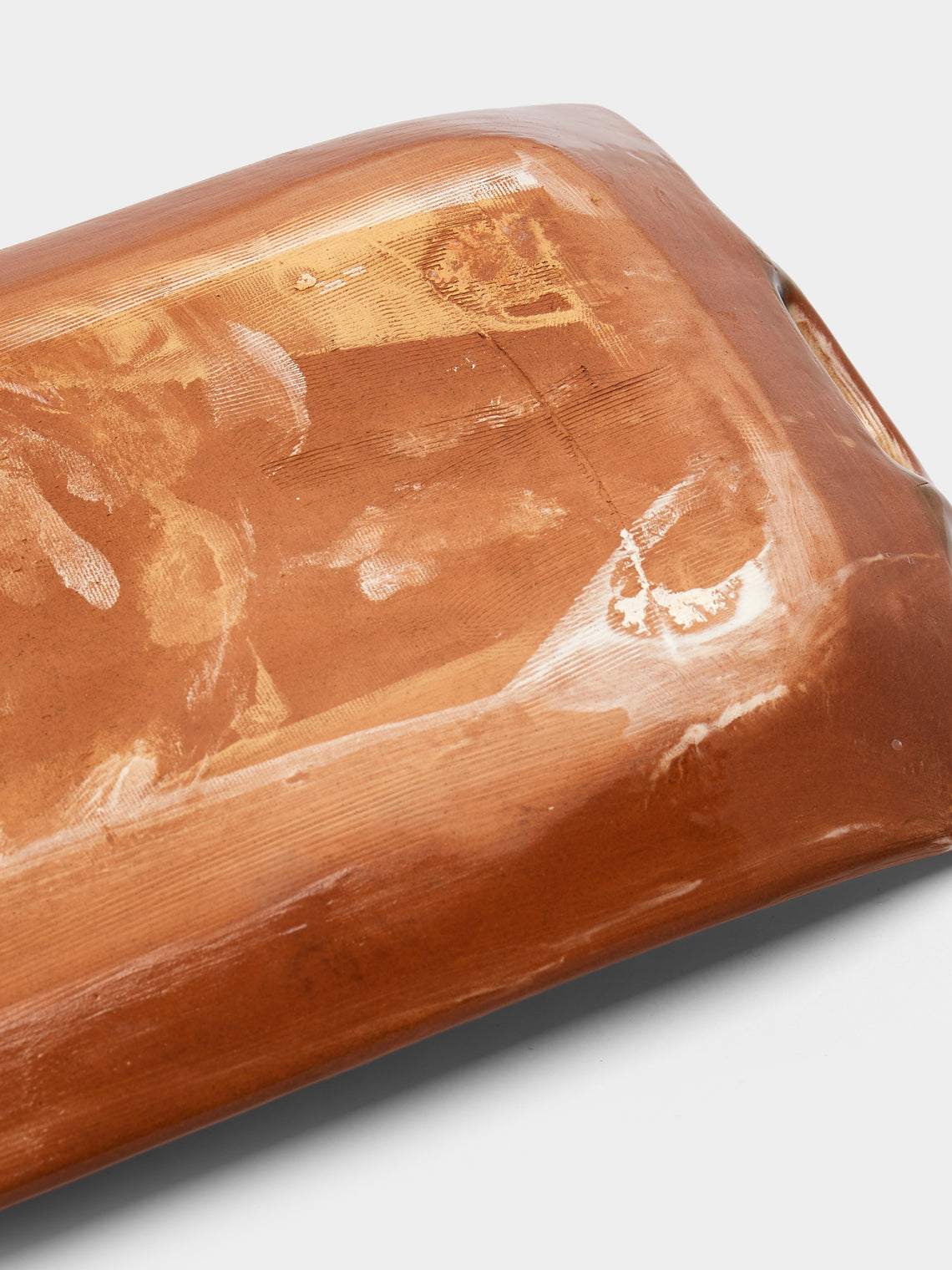 Anut Cairo - Leaves Hand-Painted Ceramic Tray -  - ABASK