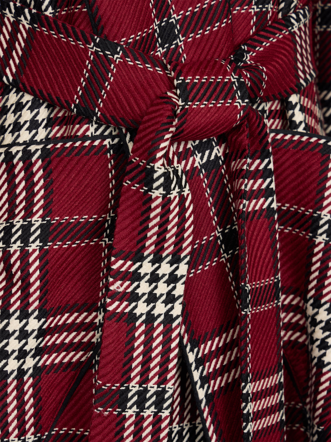 Emilia Wickstead - Wool Check Robe | Size: S -  - ABASK