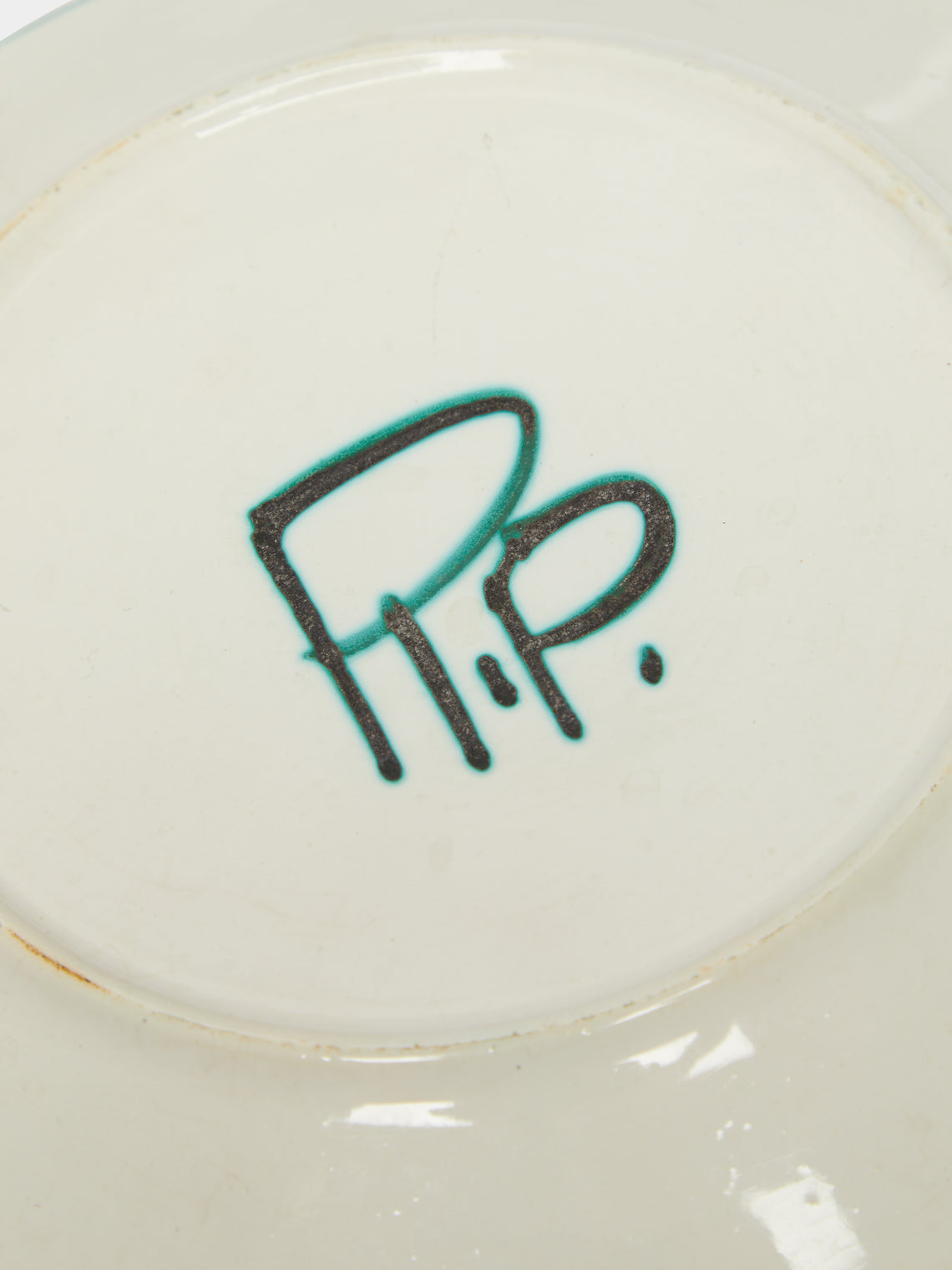 Antique and Vintage - 1960s Robert Picault Ceramic Plate -  - ABASK