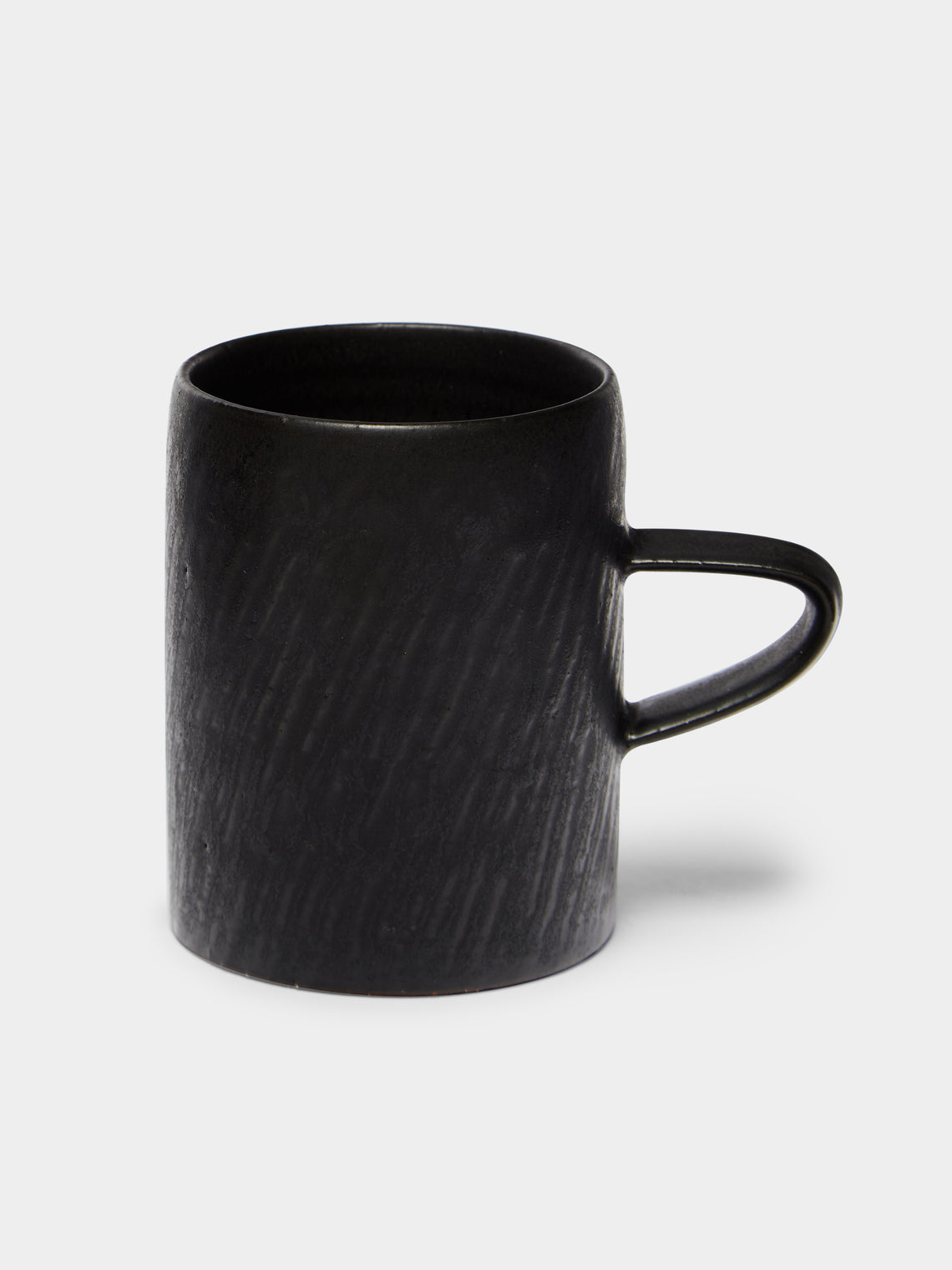Lee Song-am - Black Clay Medium Mugs (Set of 4) -  - ABASK - 