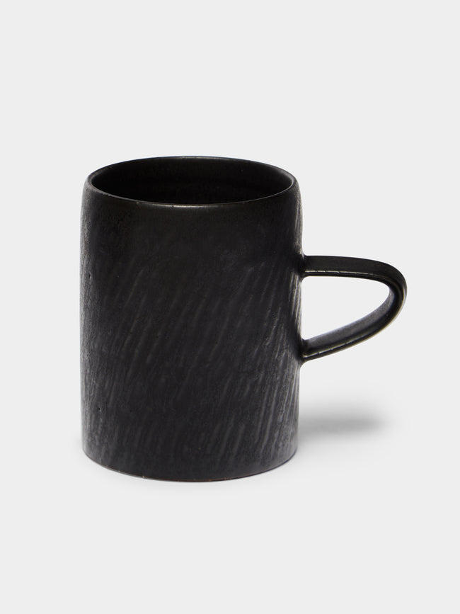 Lee Song-am - Black Clay Medium Mugs (Set of 4) -  - ABASK - 