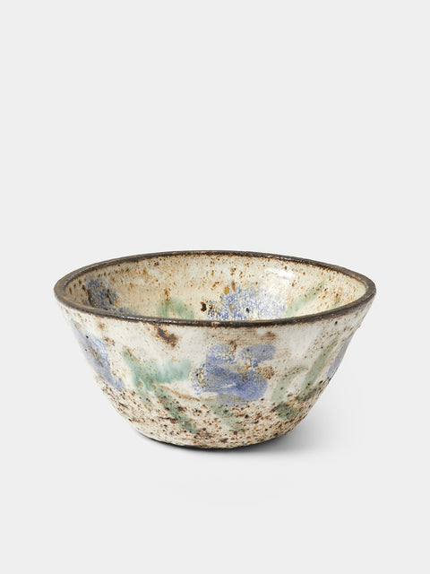 Antique and Vintage - Mid-Century Albert Thiry Ceramic Bowl - Beige - ABASK - 