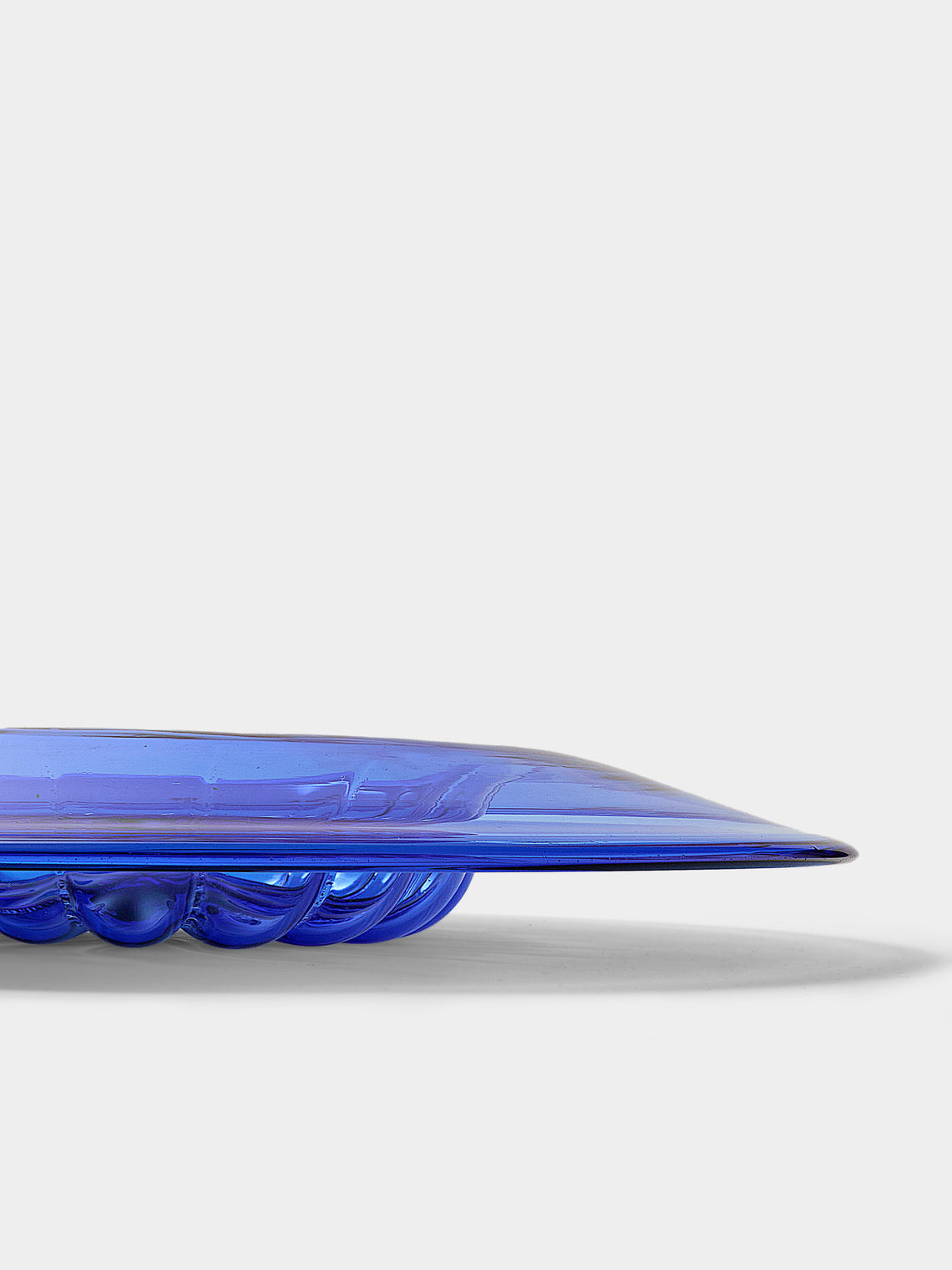 Antique and Vintage - 1925 Vittorio Zecchin for Cappellin & Co. Glass Bowl - Blue - ABASK