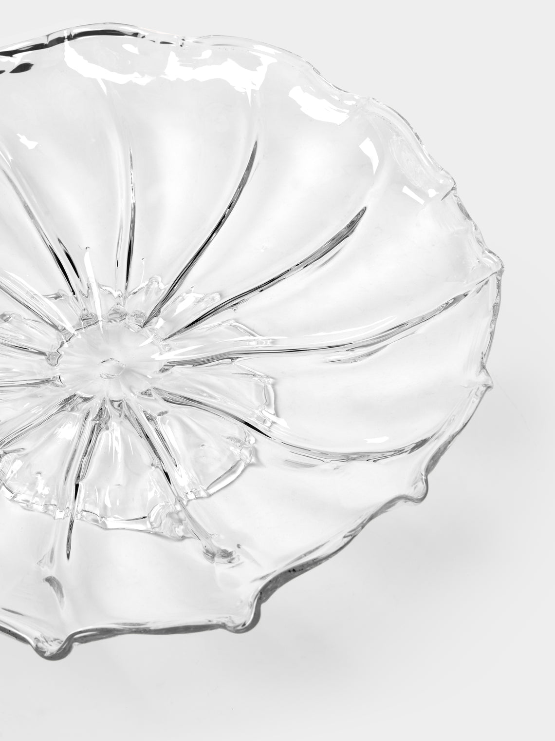 Alexander Kirkeby - Hand-Blown Crystal Large Fruit Bowl - ABASK