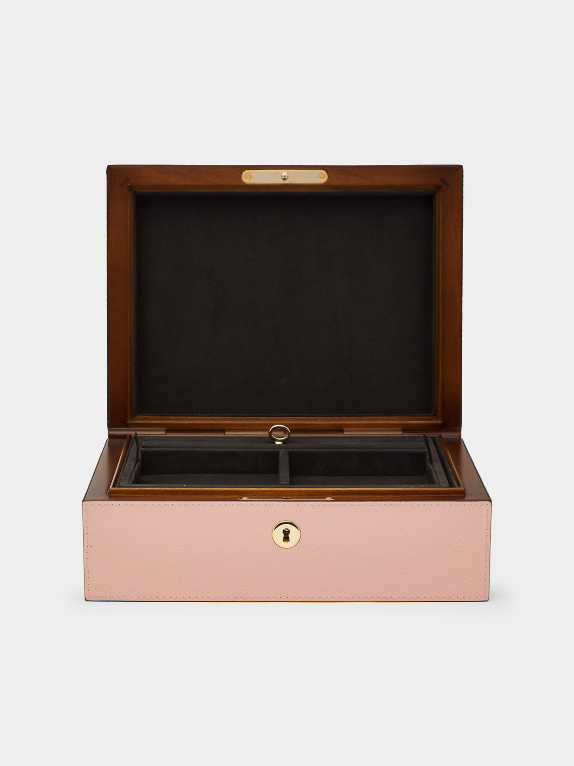 Giobagnara - Leather Jewelry Box - Light pink - ABASK - 