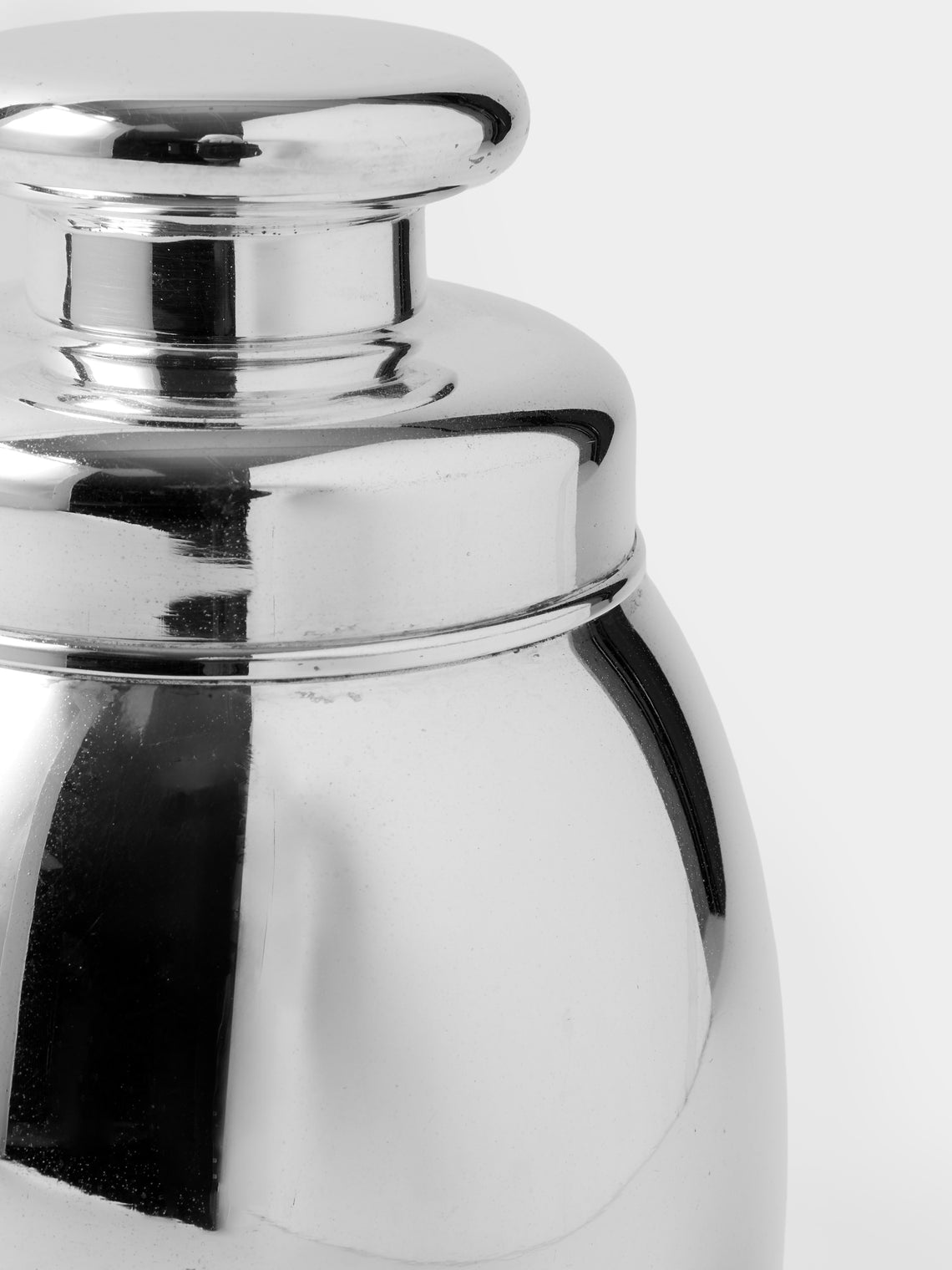 Antique and Vintage - 1940 Solid Silver Cocktail Shaker - Silver - ABASK