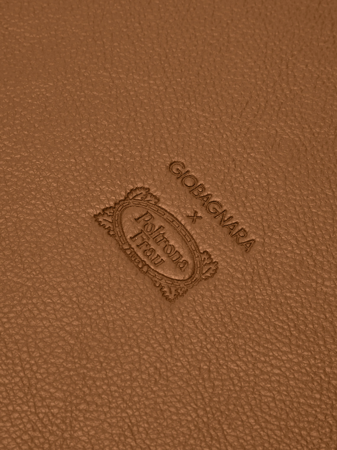 Giobagnara x Poltrona Frau - Leather and Walnut Placemats with Holder (Set of 6) - Tan - ABASK