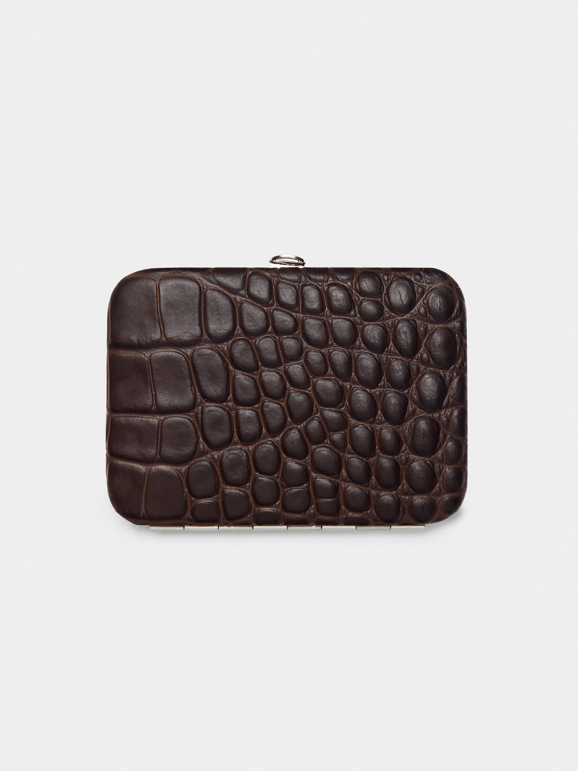 F. Hammann - Embossed Leather Cigarette Case -  - ABASK - 