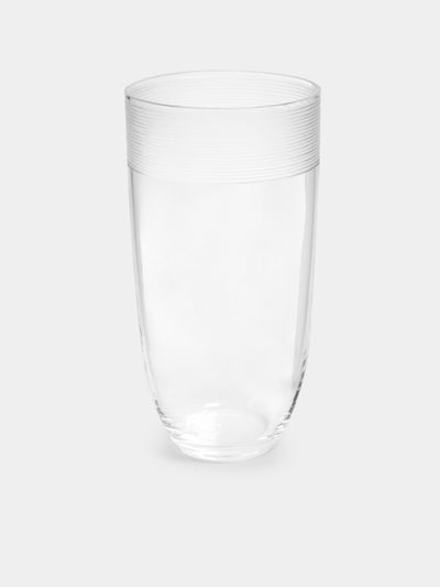 Carlo Moretti - Fili Molati Hand-Blown Murano Glass Champagne Flutes (Set of 2) - Clear - ABASK - 