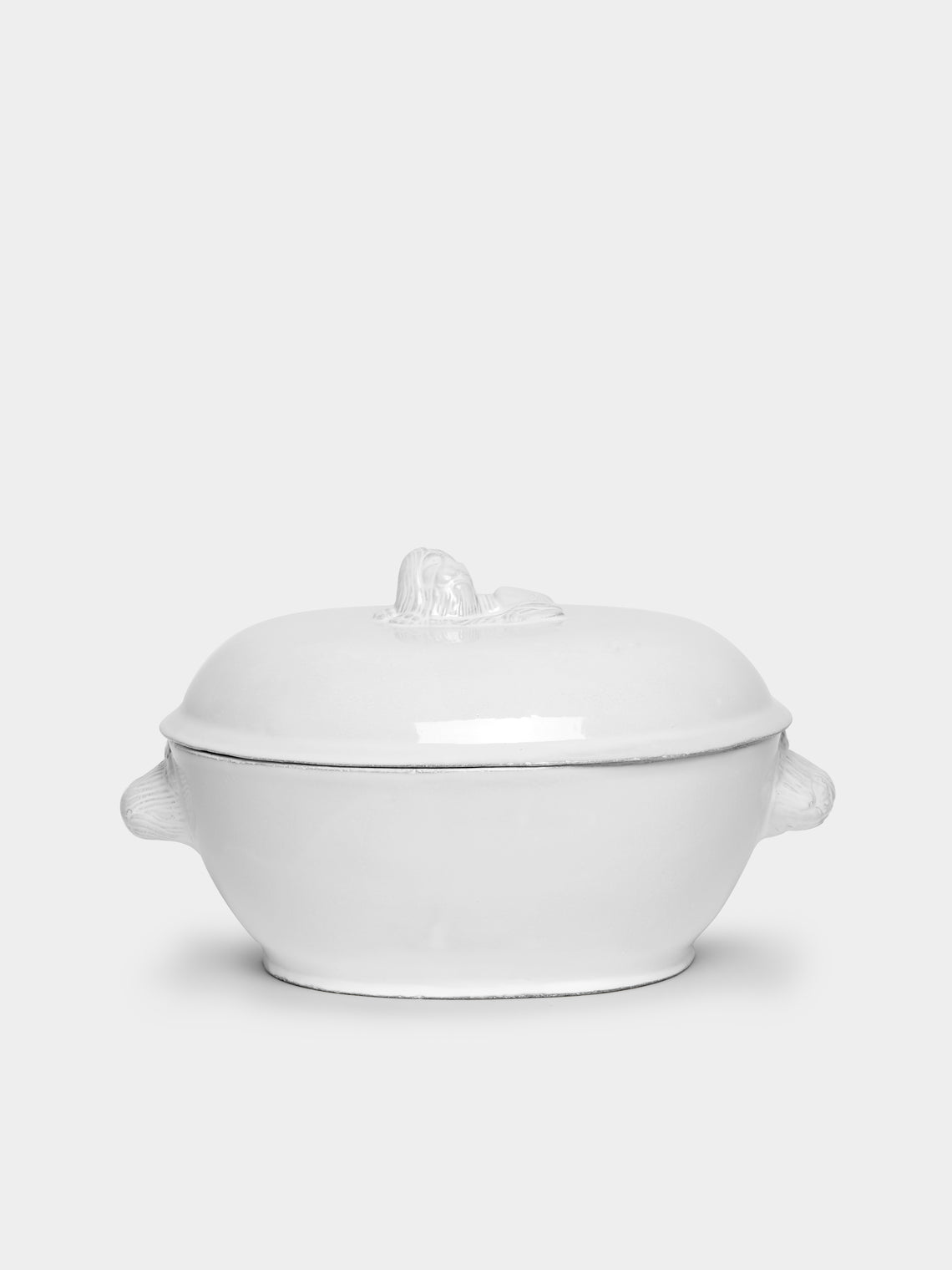 Astier de Villatte - Lion Hand-Glazed Ceramic Soup Tureen -  - ABASK - 
